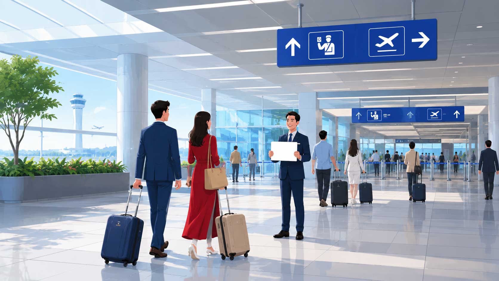 Traveller welcome support for Vietnam airport arrival fast-track assistance