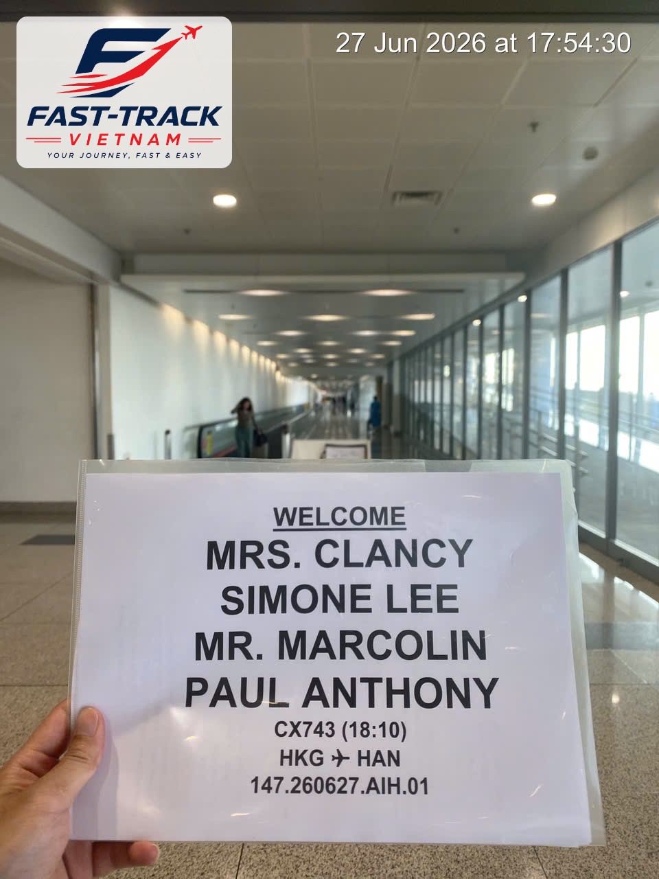 Arrival Fast-Track at HAN Airport