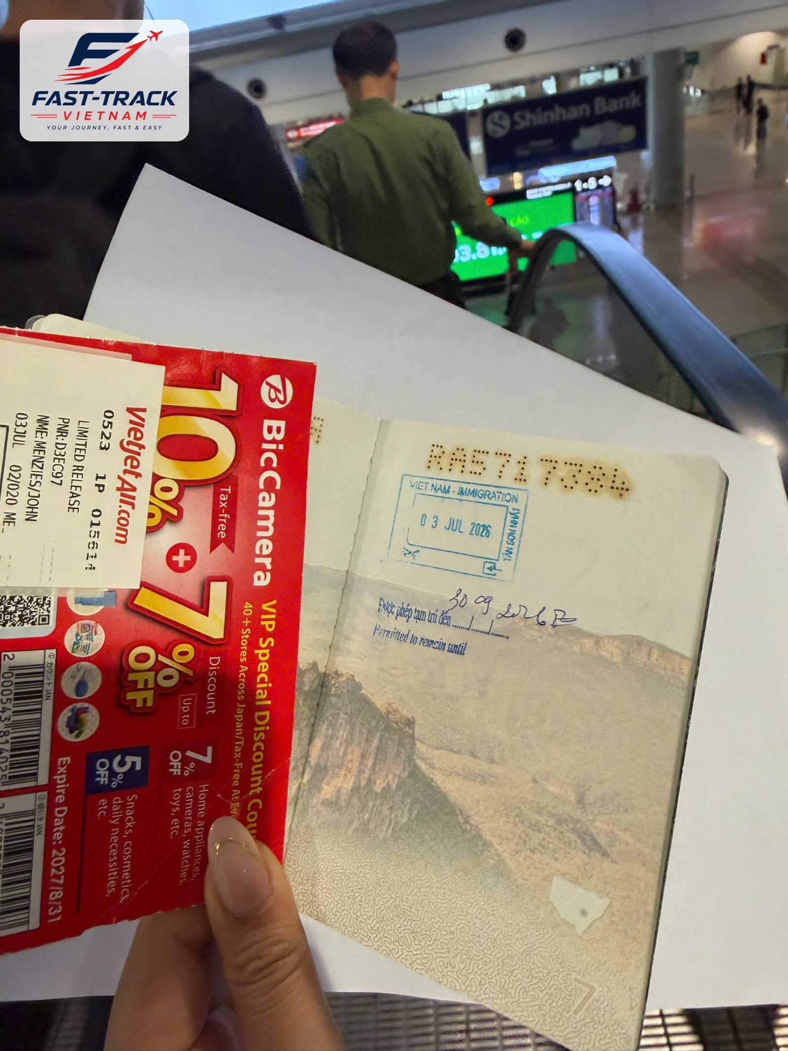 Arrival Fast-Track at SGN Airport