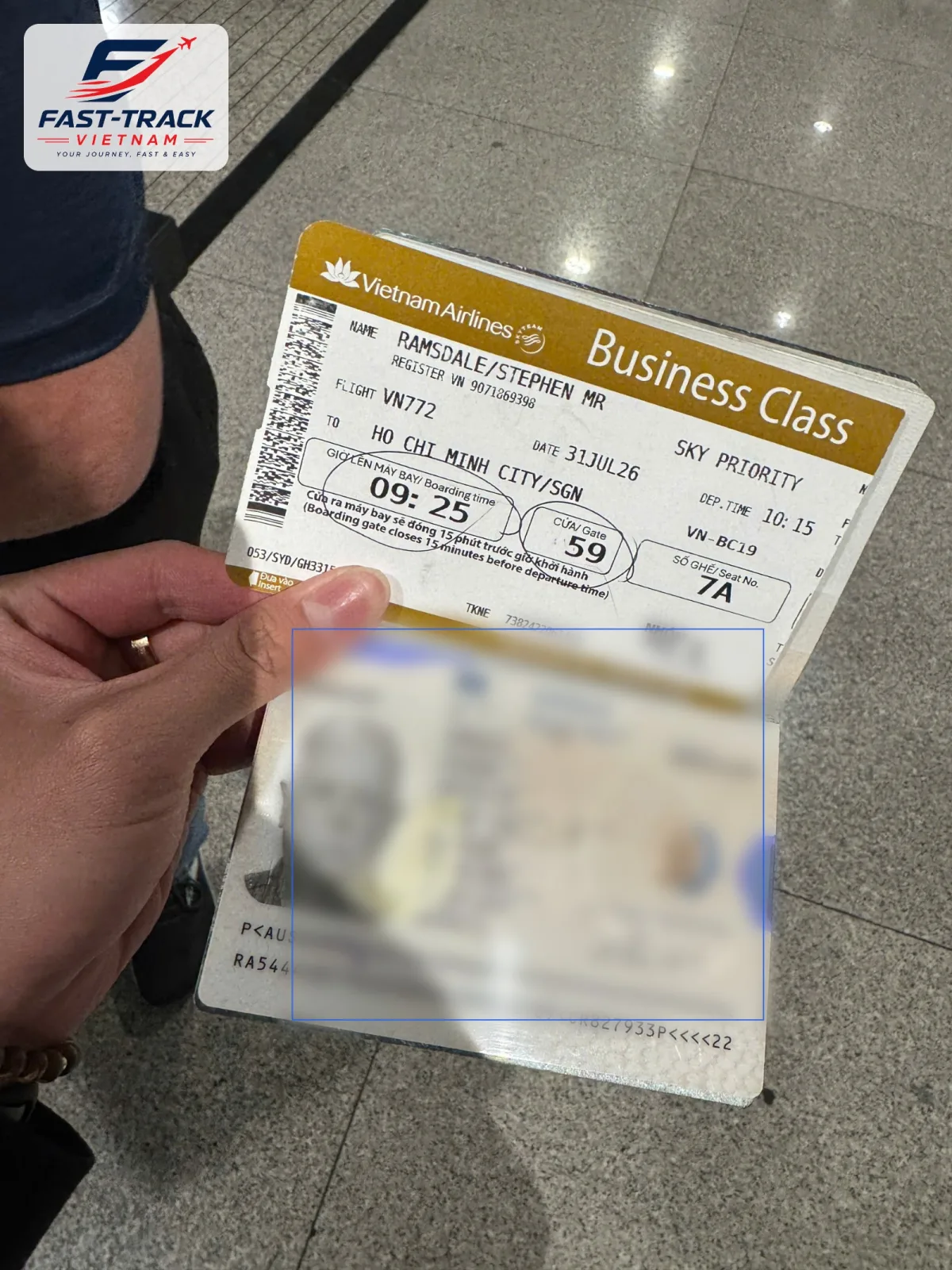 Arrival Fast-Track at SGN Airport