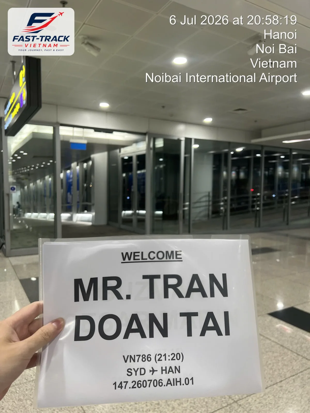 Arrival Fast-Track at HAN Airport