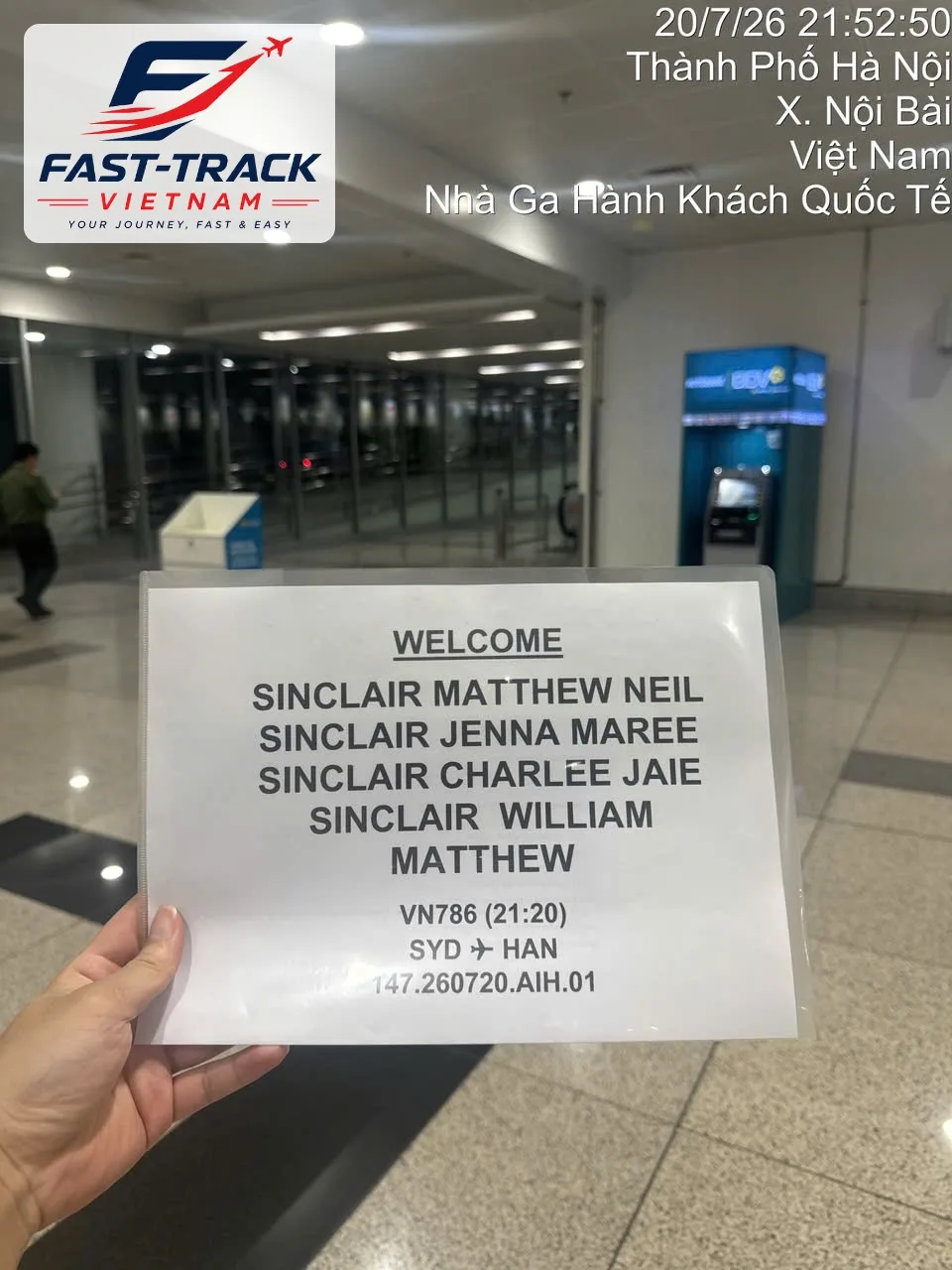 Arrival Fast-Track at HAN Airport